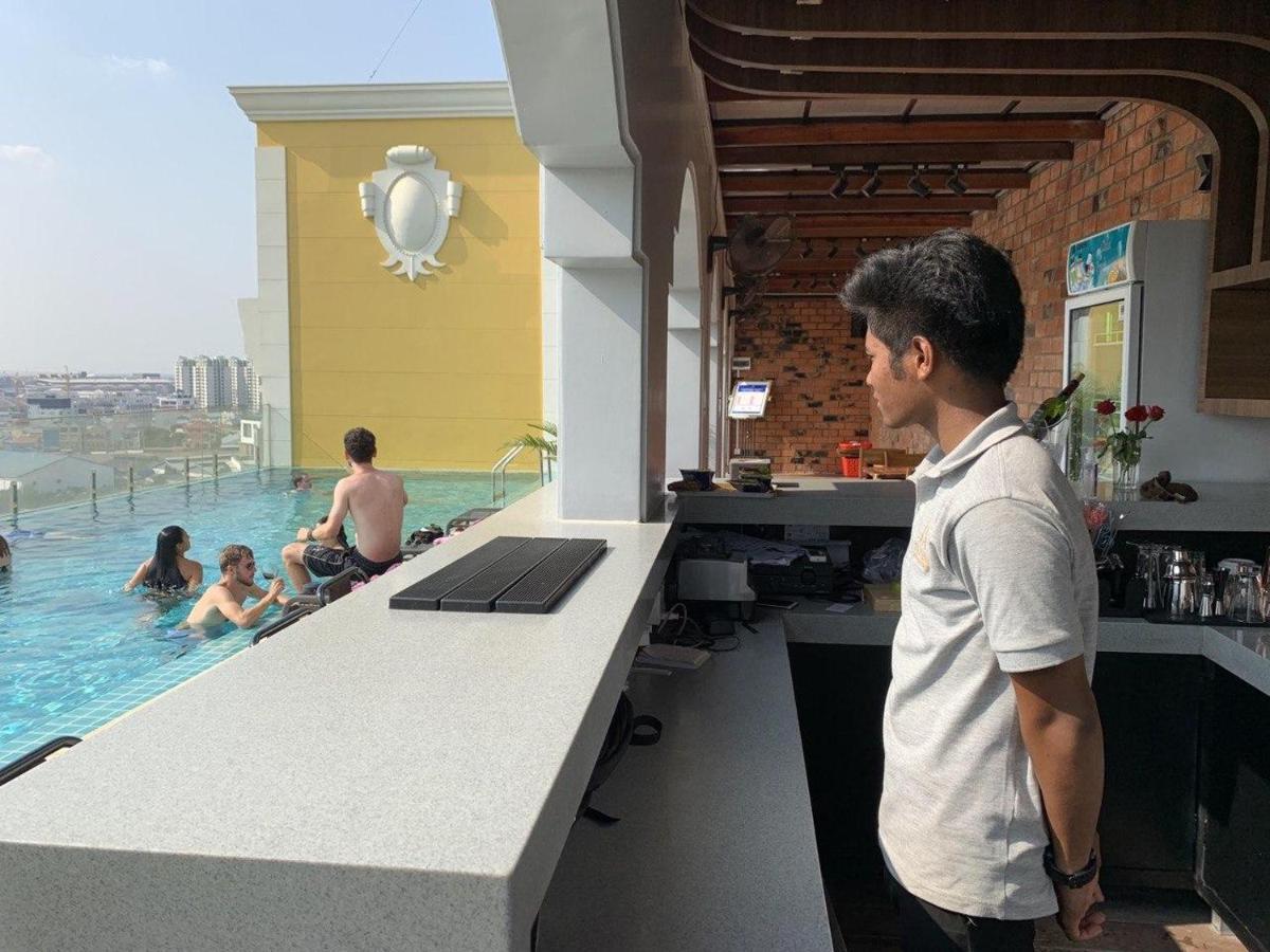 Tk View Hotel & Apartment Phnom Penh Exterior photo