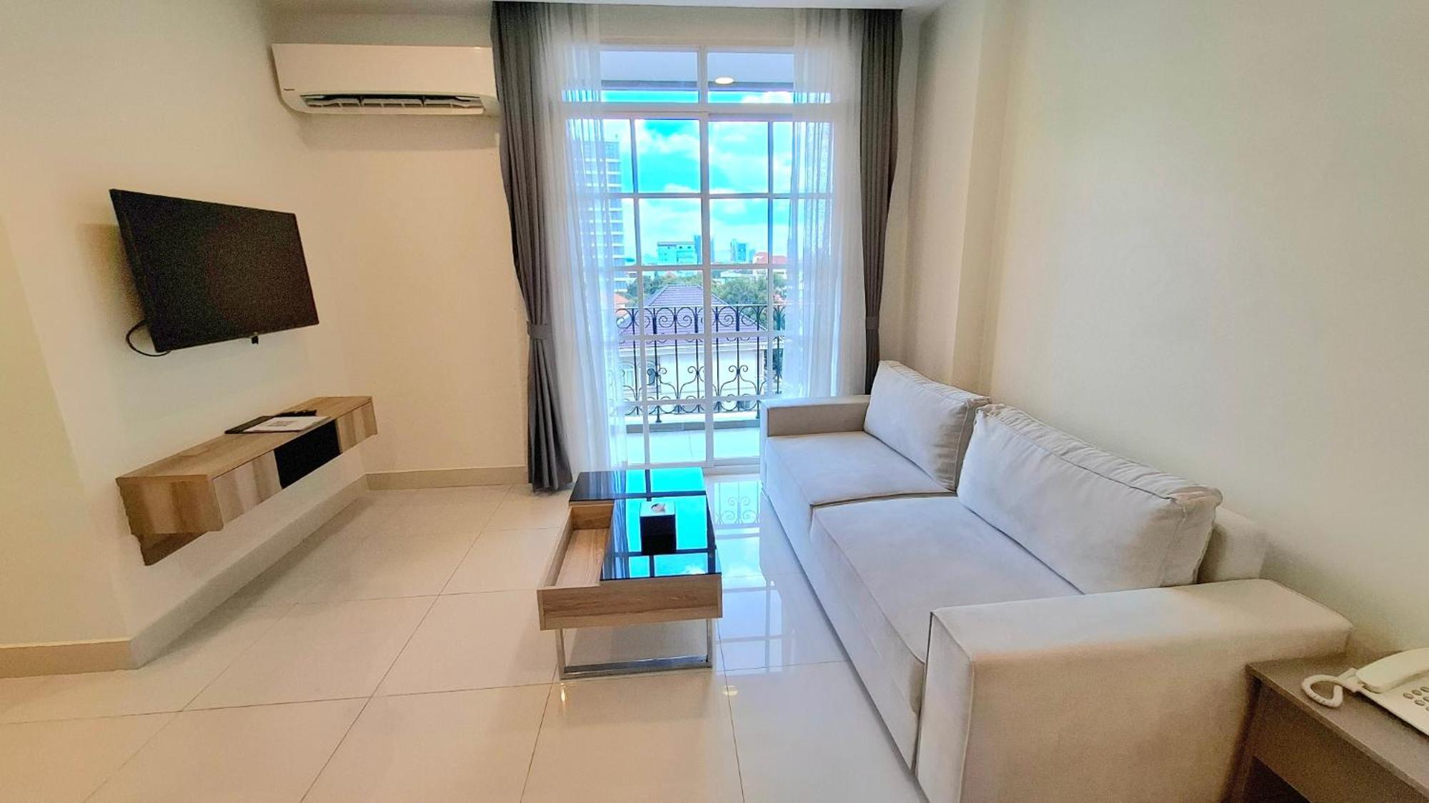 Tk View Hotel & Apartment Phnom Penh Exterior photo