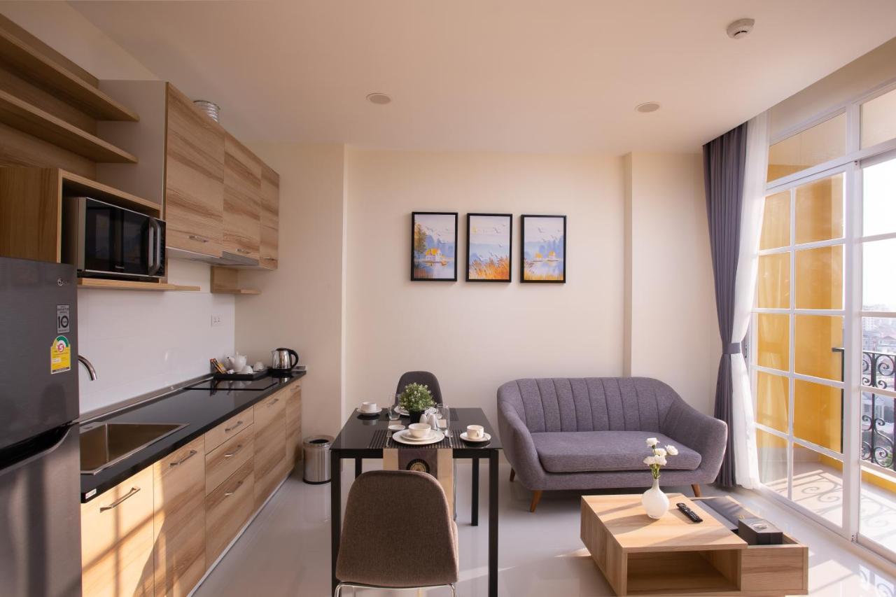 Tk View Hotel & Apartment Phnom Penh Exterior photo