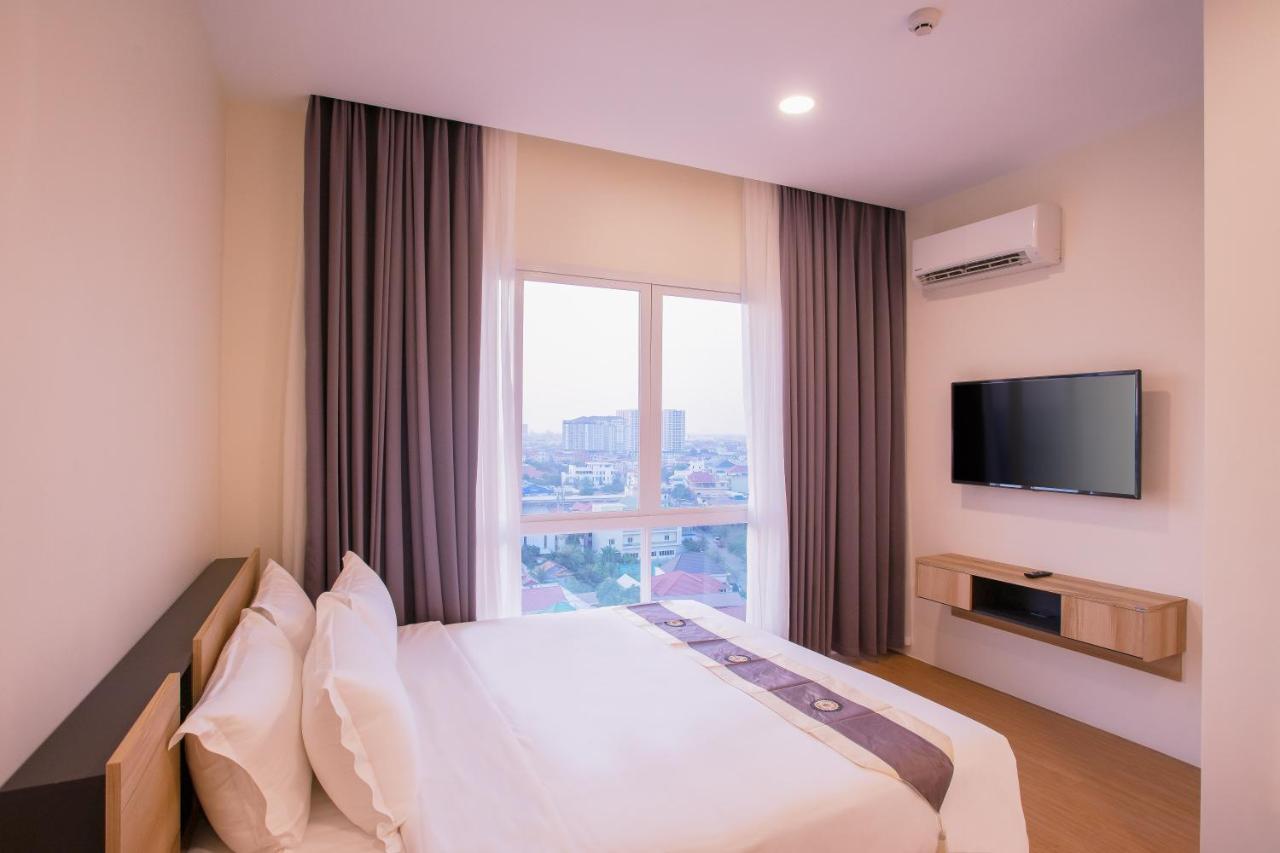 Tk View Hotel & Apartment Phnom Penh Exterior photo