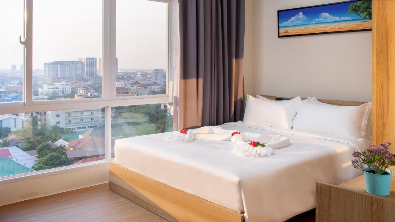 Tk View Hotel & Apartment Phnom Penh Exterior photo