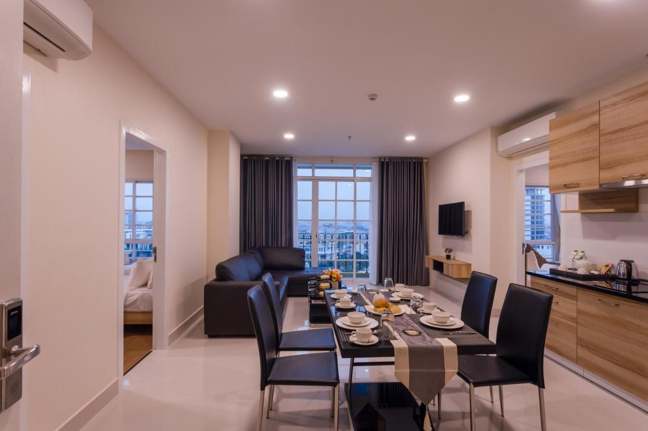 Tk View Hotel & Apartment Phnom Penh Exterior photo