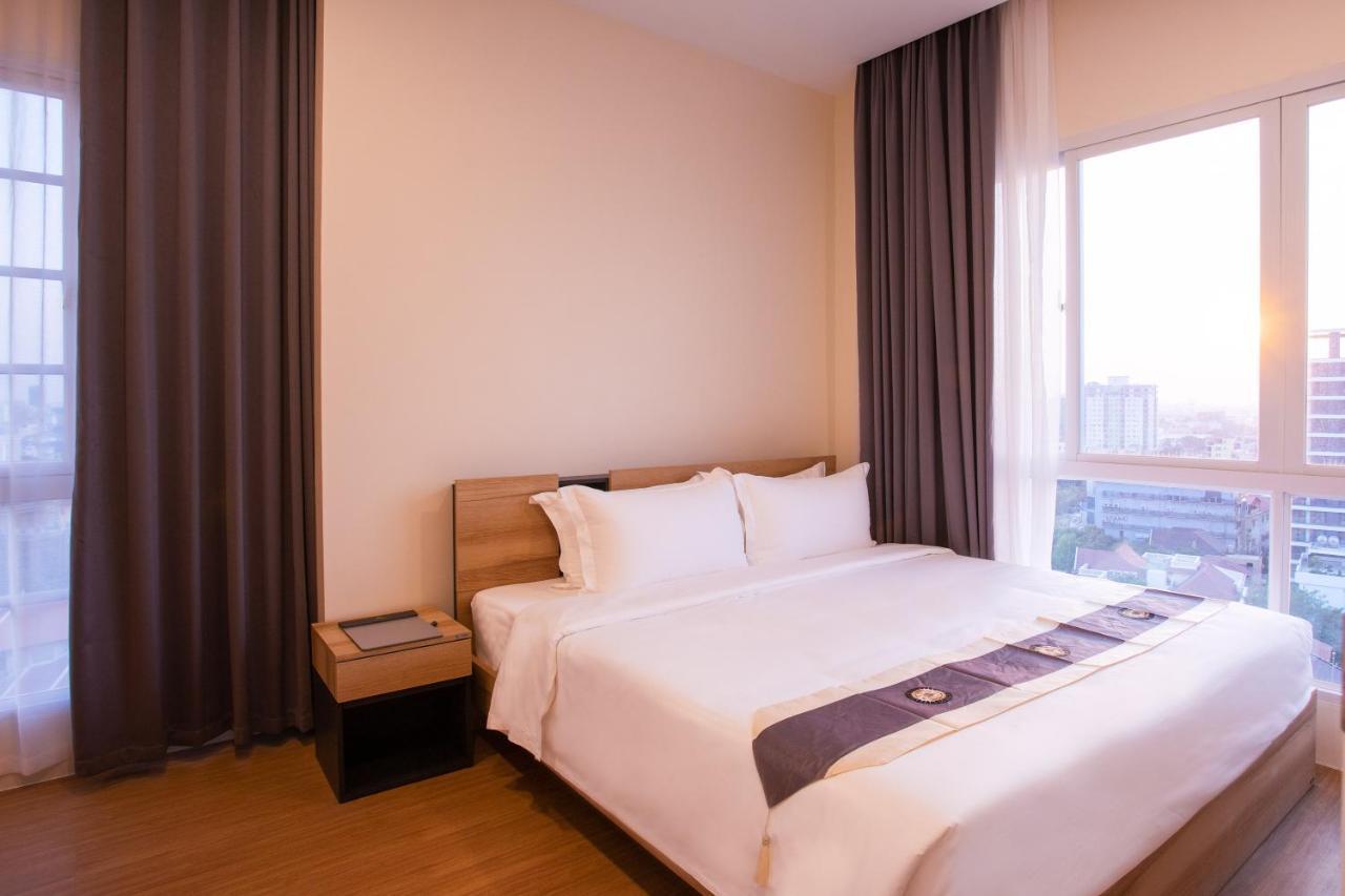 Tk View Hotel & Apartment Phnom Penh Exterior photo